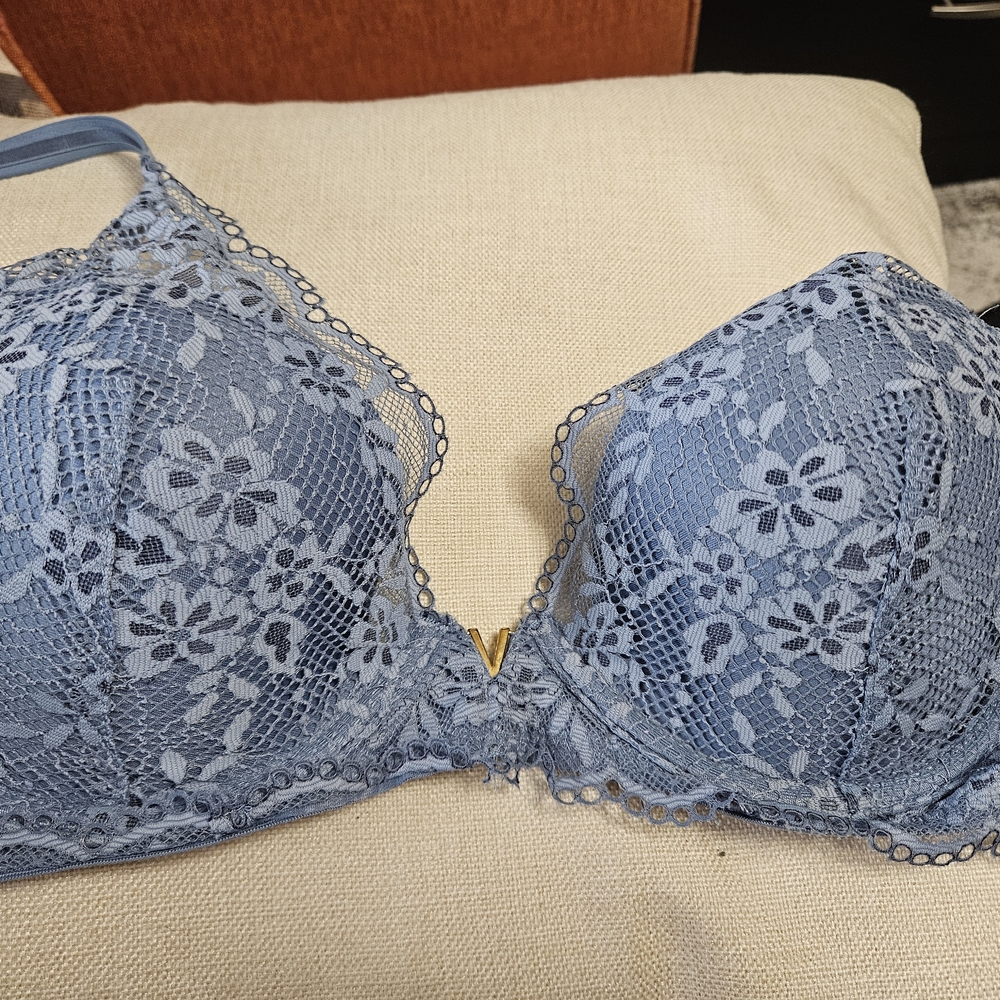 Victoria's Secret Lace Bra - Blue